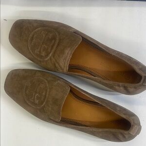Tory Burch Brown Suede Loafers for Women